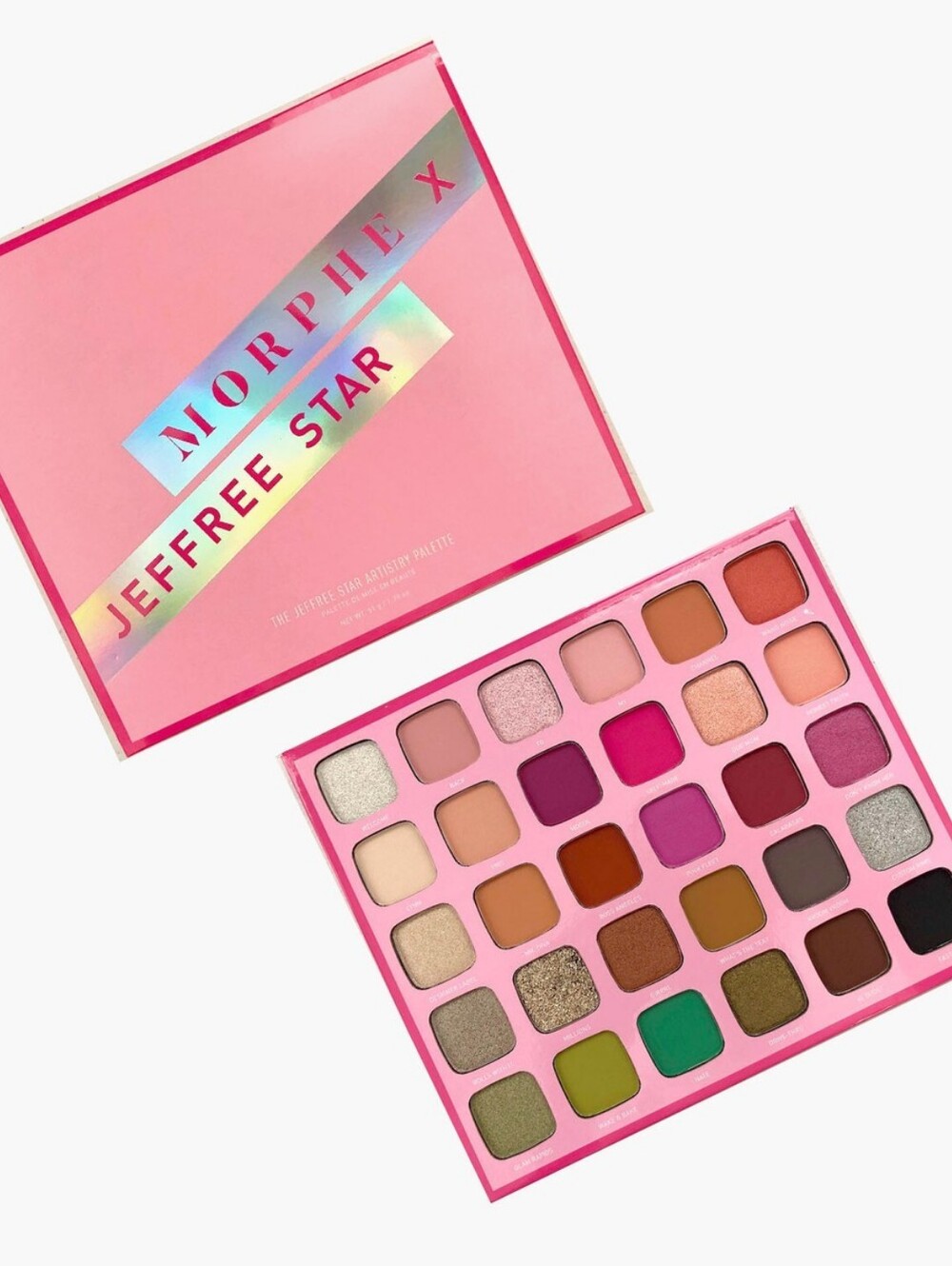 Morphe x Jeffree Star Artistry Palette